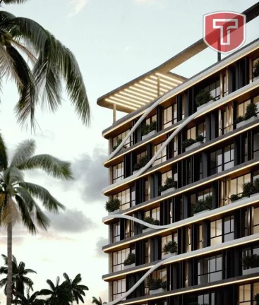Imagem Flat à venda, 20 m² por R$ 331.632,70 - Ponta de Campina - Cabedelo/PB Imagem Flat à venda, 20 m² por R$ 331.632,70 - Ponta de Campina - Cabedelo/PB