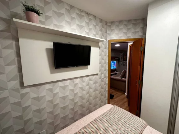 Imagem Apartamento com 2 dormitórios para alugar, 53 m² por R$ 2.359/mês - Vila Humaitá - Santo André/SP