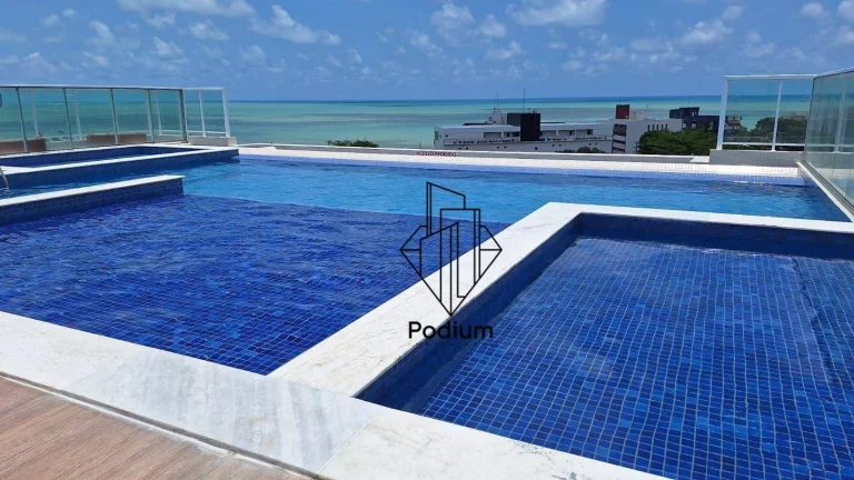 Imagem Flat porteira fechada com varanda/sacada no bairro de Jardim Oceania - FL0817.