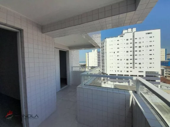 Imagem Apartamento com 2 dormitórios à venda, 56 m² por R$ 380.000,00 - Mirim - Praia Grande/SP