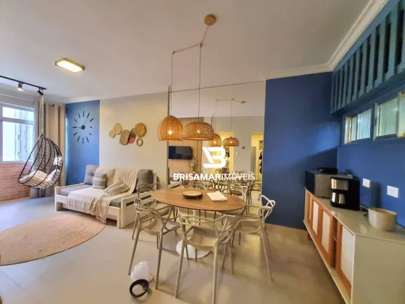 Imagem LINDO APARTAMENTO EM PITANGUEIRAS – GUARUJÁ, COM VISTA MAR E TOTALMENTE REFORMADO E DECORADO!