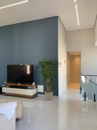 Imagem Casa de luxo em condomínio no Jardim Celeste, Jundiaí-SP: 4 quartos, 4 suítes, 2 salas, 5 banheiros, 4 vagas de garagem, 260m².