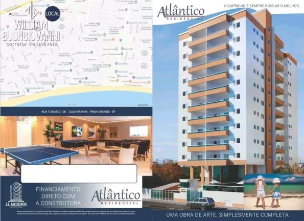 Imagem Apartamento à Venda em Guilhermina, Praia Grande - SP