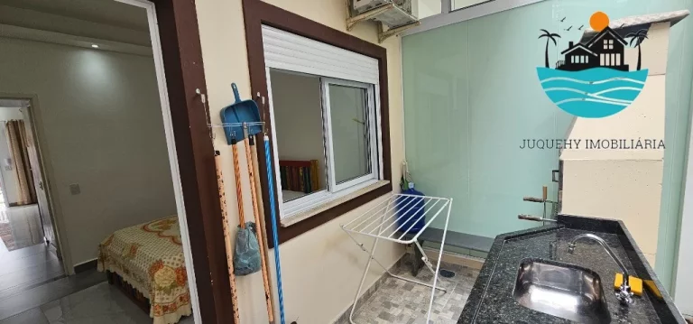 Imagem Flat a venda em Juquehy, aluguel Anual - Piso Térreo, 1 dormitório, sala e cozinha, 1 Vaga, piscina coletiva, 50m² construída | Juquehy Imobiliária