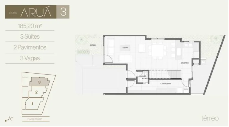Imagem Casa para venda com 3 quartos em Santo Antonio De Lisboa