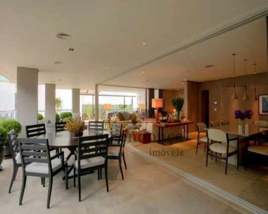 Imagem Apartamento de alto padrÃ£o, com terraÃ§o e bem distribuido. Condominio com spa, academia de gin...
