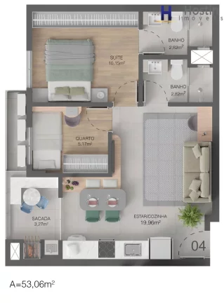 Imagem APARTAMENTO RESIDENCIAL em Joinville - SC, Anita Garibaldi