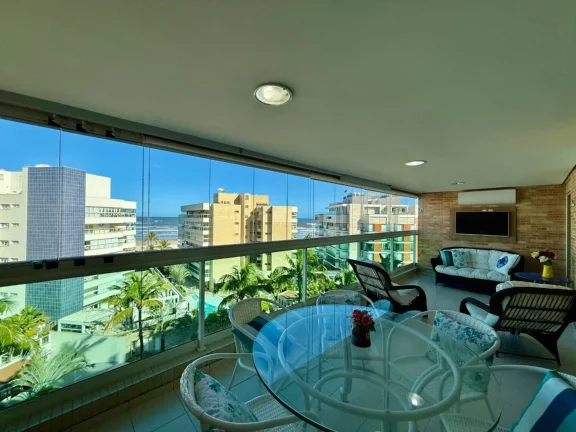 Imagem Apartamento de Luxo à Venda na Riviera de São Lourenço Módulo 07: 3 Quartos, 2 Suítes, 3 Salas, 2 Vagas de Garagem, 118m² de Puro Conforto.