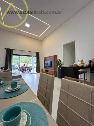 Imagem Casa de campo, térrea, moderna mobiliada à venda em Atibaia