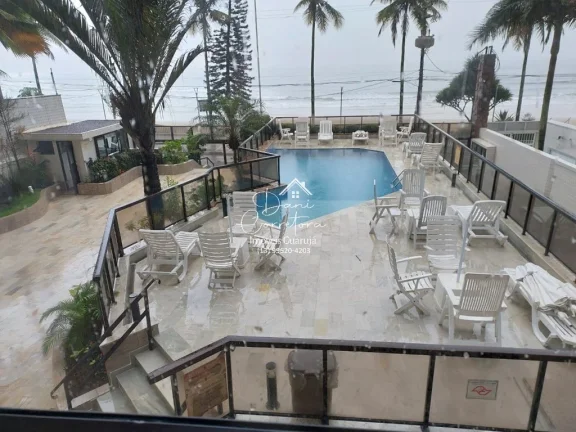 Imagem Apartamento frente mar nas Astúrias com lazer, 3 quartos com suíte e 2 vagas: 110m², venda ou locação!