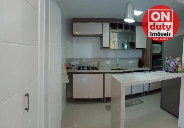 Imagem Penthouse com 3 dormitórios à venda, 134 m² por R$ 580.000,00 - Jardim Três Marias - Guarujá/SP