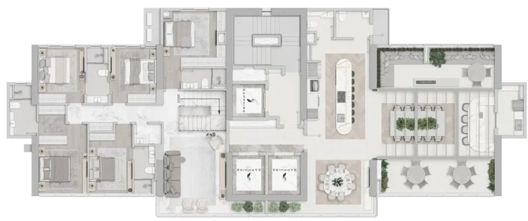 Imagem Apartamento 4 Dormitórios para venda em Balneário Camboriú - SC
