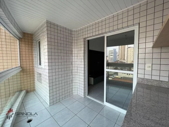 Imagem Apartamento com 3 dormitórios à venda, 78 m² por R$ 695.000,00 - Canto do Forte - Praia Grande/SP