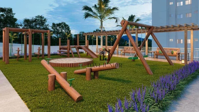 Imagem Apartamento com 2 dormitórios à venda, 47 m² por R$ 265.000,00 - Caguaçu - Sorocaba/SP