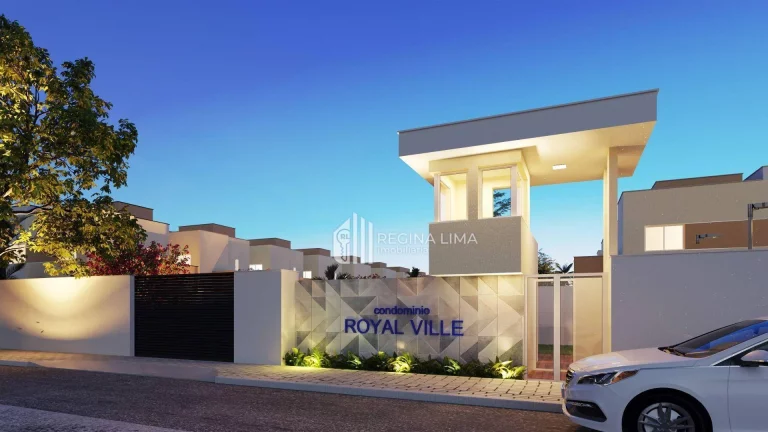 Imagem ÚLTIMAS UNIDADES: Casa duplex, 3 dormitórios à venda por R$ 529.900,00 - Condomínio ROYAL VILLE - Morros - Teresina/PI