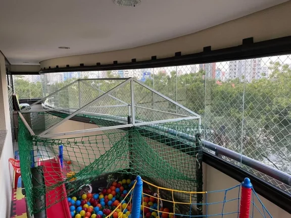 Imagem Apartamento de luxo na Vila Assunção: 3 quartos, 3 suítes, 4 banheiros, 3 vagas - 144m² - Santo André-SP - "Morada dos Clássicos