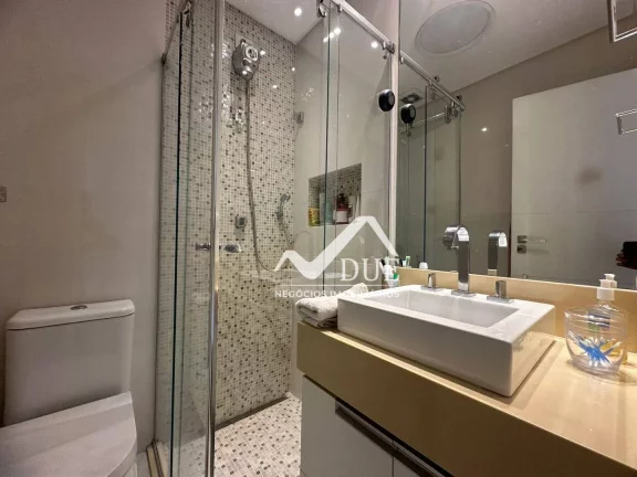 Imagem COBERTURA DUPLEX ALTO PADRÃO com 3 dormitórios à venda, 257 m² por R$ 2.800.000 - Ponta da Praia - Santos/SP