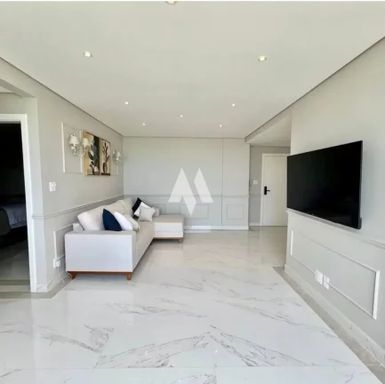 Imagem Apartamento frente mar reformado com 2 dormitórios à venda, 85 m² - Aparecida - Santos/SP