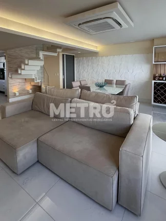 Imagem Apartamento à venda, Cobertura com 3 suítes sala de estar, sala de jantar