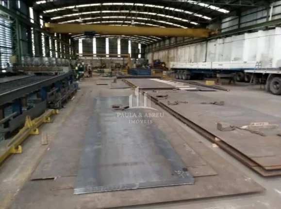 Imagem Vende ou Aluga Galpão Comercial com 3.500m², Zona Mista e Urbana, Ponte Rolante 20, 10 e 3 TON. Pé direito 8 mts em Rio Grande da Serra-SP