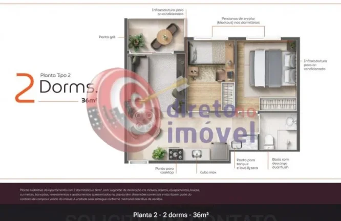 Imagem APARTAMENTO VIP VILA PRUDENTE 2 QUARTOS VILA PRUDENTE SÃO PAULO