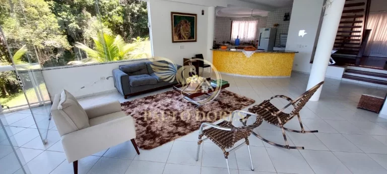 Imagem CASA COM VISTA PANORÂMICA DO MAR NA PRAIA DA LAGOINHA EM UBATUBA-SP