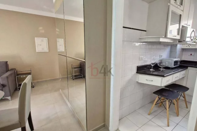 Imagem Apartamento Reformado no Brooklin 45m² 1 Dormitório e Sol da Manhã