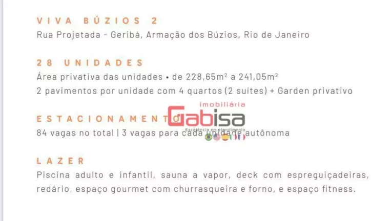 Imagem Casa com 4 dormitórios à venda, 305 m² por R$ 1.473.000,00 - Geriba - Armação dos Búzios/RJ