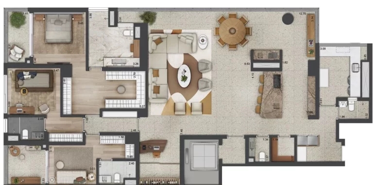 Imagem Apartamento em Real Parque - São Paulo SP