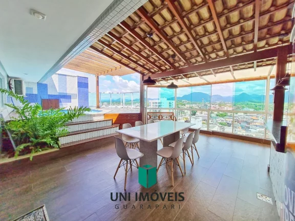 Imagem Linda cobertura linear com 3 suítes e lazer completo a venda na Praia do Morro - Guarapari
