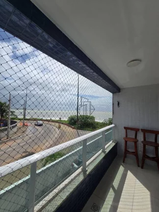 Imagem Apartamento de porteira fechada com varanda/sacada e vista definitiva para o mar no Bessa - .AP2392