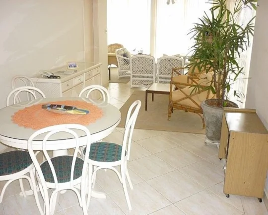 Imagem Apartamento frente mar total , Ed Umuarama, Guarujá-SP, Pitangueiras: 3 quartos, 1 suíte, 2 salas, 3 banheiros, 2 vagas - 190m². Imperdível!