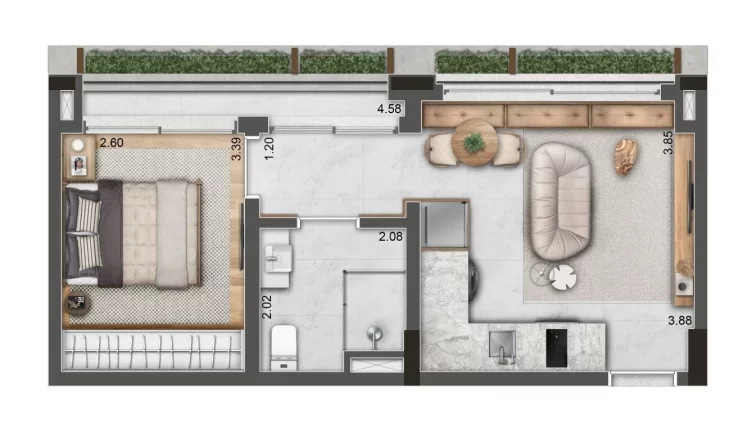 Imagem Apartamento em Itaim Bibi - São Paulo SP