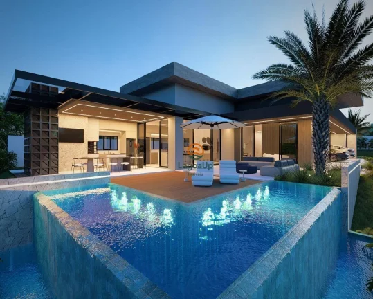 Imagem Casa com 4 dormitórios à venda, 295 m² por R$ 4.500.000,00 - Condomínio Vitória Golf - Lagoa Santa/MG
