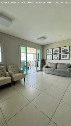 Imagem ALTAVISTA PATAMARES: 3 SUÍTES, VARANDÃO GOURMET DE 32M² E VISTA MAR COM 3 VAGAS 