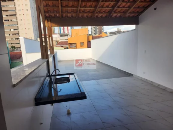 Imagem Cobertura para Venda em Santo André, Vila Assunção, 3 dormitórios, 1 suíte, 2 banheiros, 2 vagas