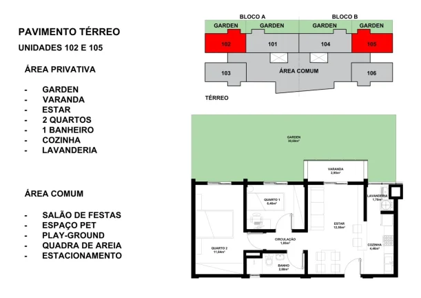 Imagem Apartamento 2 quartos, 52 m2, Colombo. Novo. R$ 249.990,00.