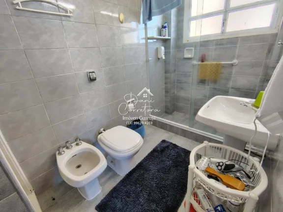 Imagem Apartamento à venda em Guarujá-SP, Pitangueiras: 2 quartos, 1 suíte, 2 salas, 3 banheiros, 1 vaga de garagem, 110 m² de área.