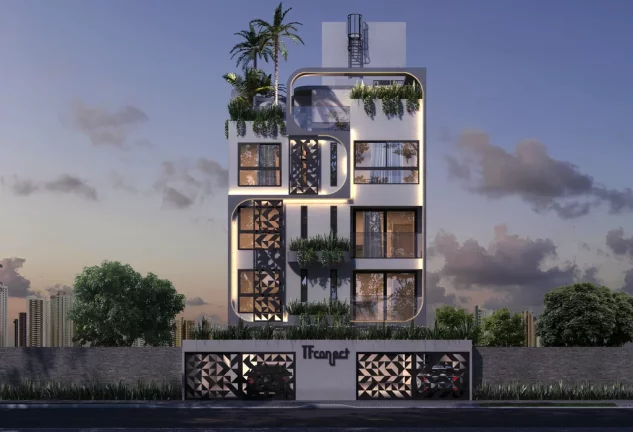 Imagem Cobertura à venda em João Pessoa, Bancários, com 3 quartos, 132m2