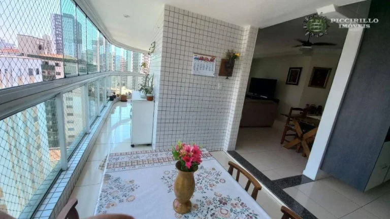 Imagem Apartamento com 3 dormitórios à venda, 162 m² por R$ 860.000,00 - Tupi - Praia Grande/SP