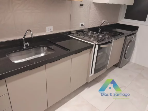 Imagem Lindo apartamento todo reformado com 60m². Apto com todos os moveis planejados italinea novos.