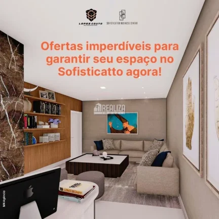 Imagem Salas Comerciais à venda no Sofisticatto Business Center, bairro Santa Maria