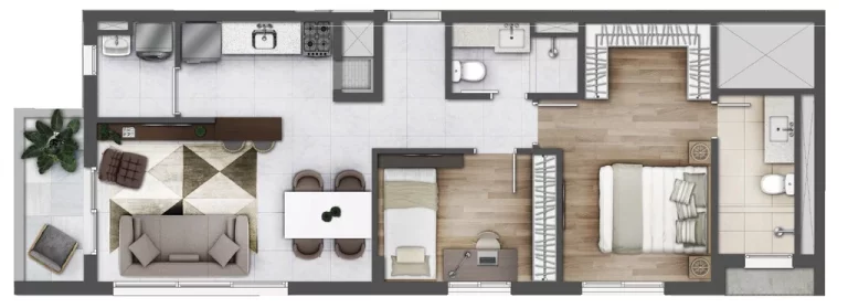 Imagem Miradouro - Apartamento à venda no bairro Rio Branco - Porto Alegre/RS