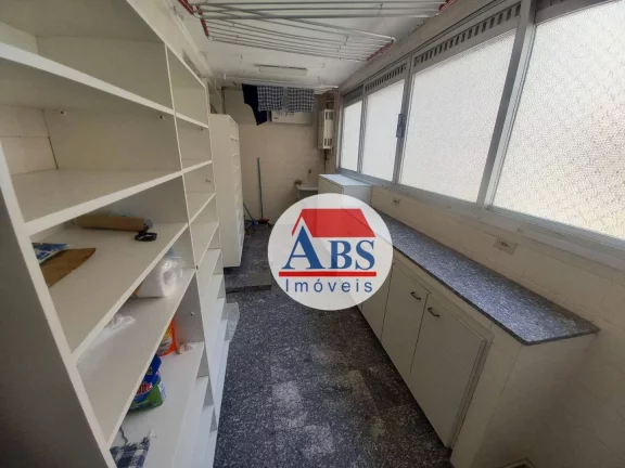 Imagem Apartamento com 3 dormitórios à venda, 163 m² por R$ 999.000 - Gonzaga - Santos/SP Prédio com piscina próximo ao mar