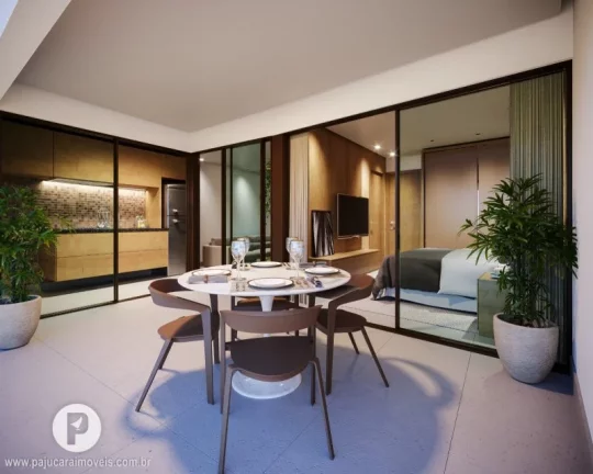 Imagem 02 Quartos [65m²] ÷ em 60 meses, Beira Mar de Milagres