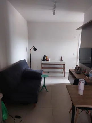 Imagem APARTAMENTO Á VENDA PROXIMO Á UNIFRAN EM FRANCA/SP - 02 dormitórios com armários e ar condicionados - Sala integrada com a cozinha e armários Lavan