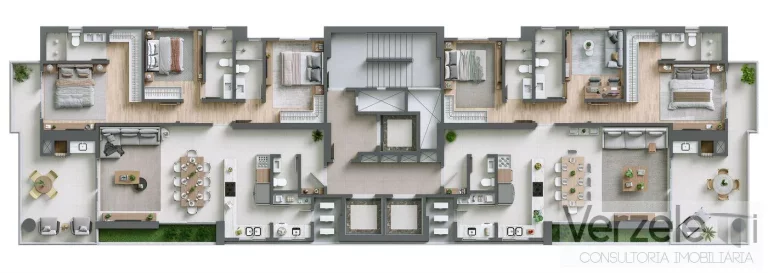 Imagem Apartamento 3 dormitórios para Venda em Porto Belo / SC no bairro Perequê