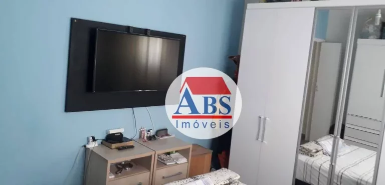 Imagem Apartamento com 1 dormitório à venda, 45 m² por R$ 280.000 - Gonzaga - Santos/SP a uma quadra da praia