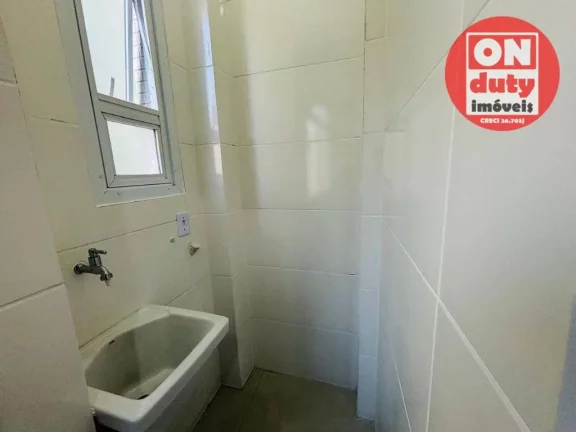 Imagem Apartamento com 1 dormitório à venda, 48 m² por R$ 390.000,00 - José Menino - Santos/SP