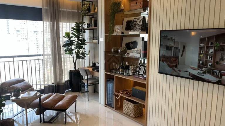 Imagem Apartamento brooklin andar alto vista livre